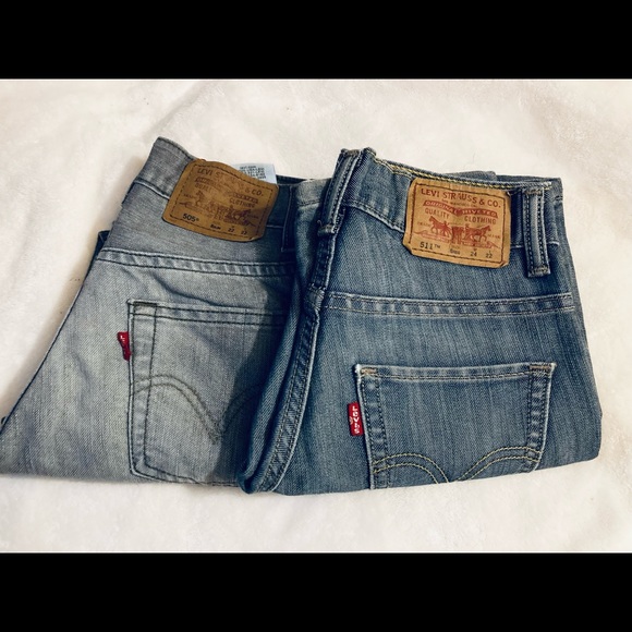 Levi's Other - Bundle boys straight leg skinny jeans